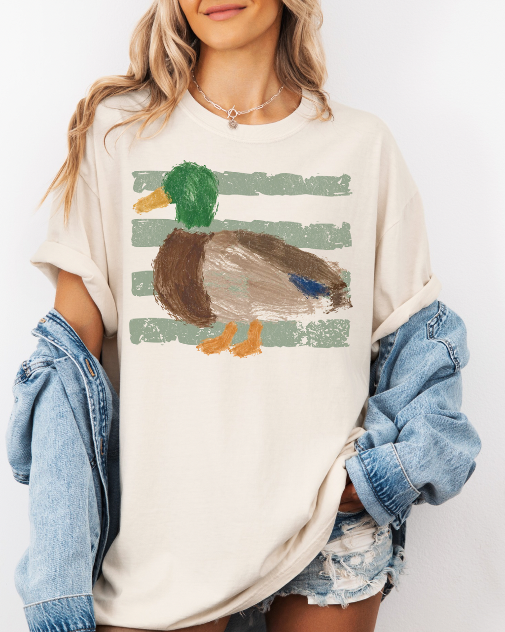 Painted Duck Tee