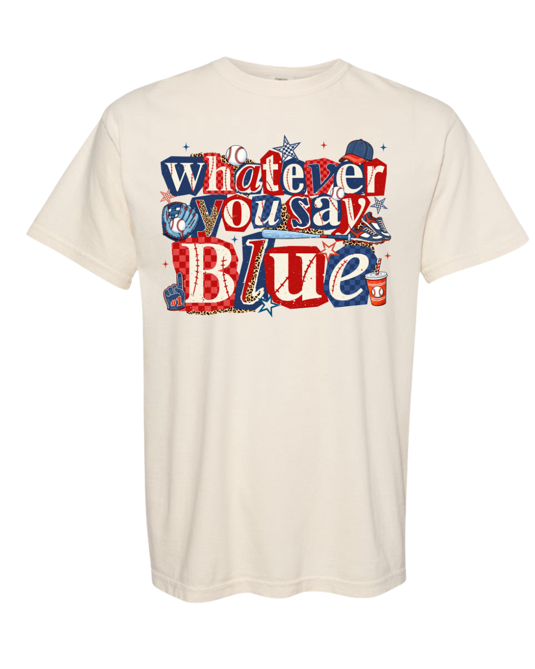 Whatever You Say Blue
