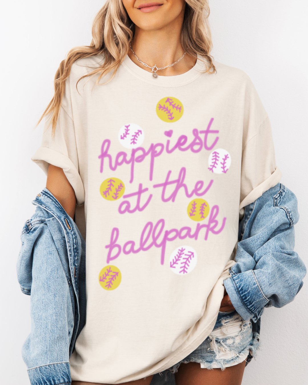Happiest at the Ballpark Tee