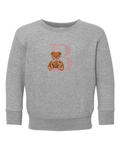 Embroidered Teddy Bear Sweatshirt