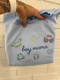 Boy Mama Embroidered Tee