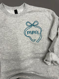 Monogrammed Bow Sweatshirt