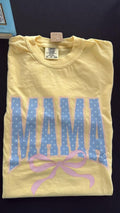 Mama Polka Dot Bow Tee